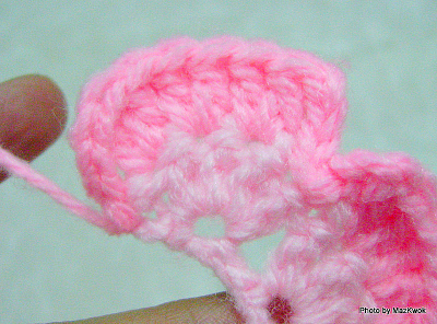 crochet rose pattern