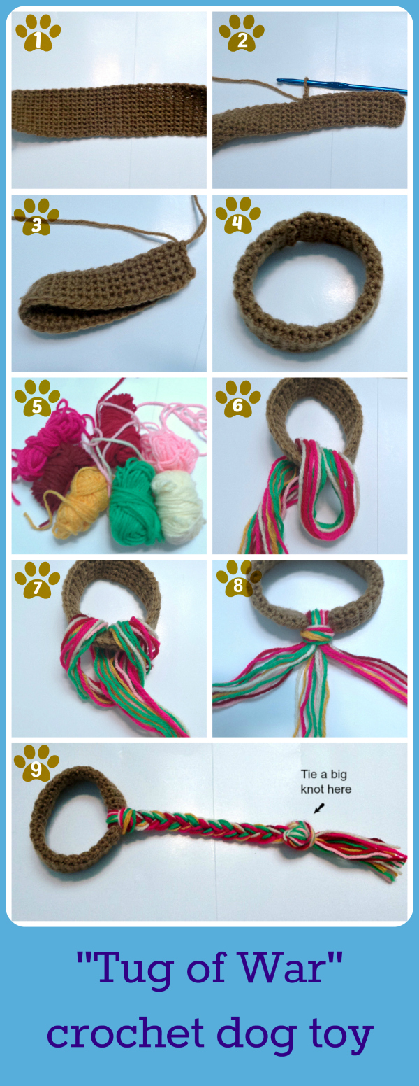 how to make a dog toy