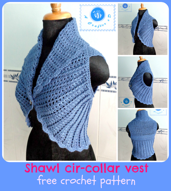 crochet circle vest free pattern