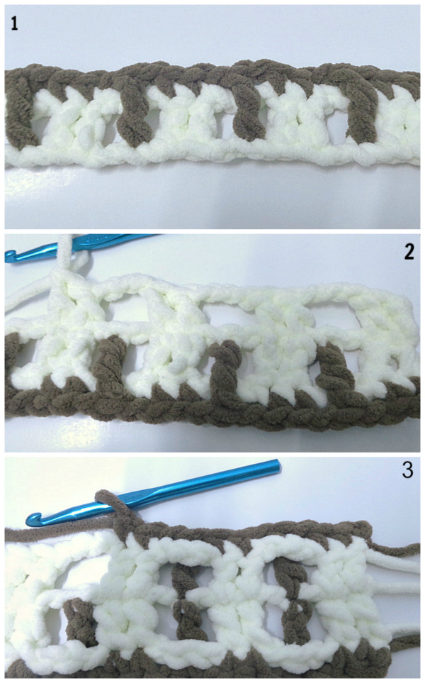 crochet ladder scarf tutorial