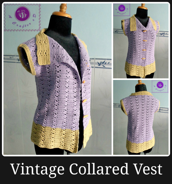 crochet vintage vest free pattern
