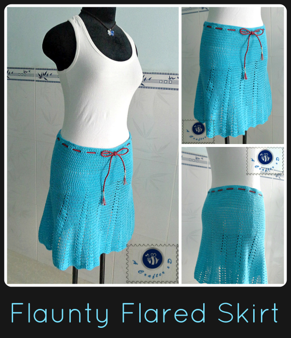 crochet short skirt