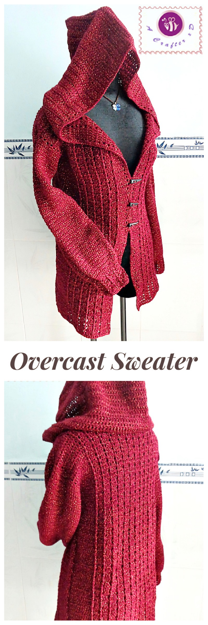 crochet women's sweater