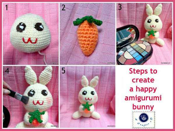 crochet bunny amigurumi