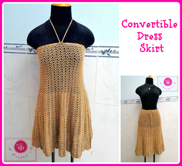 crochet dress skirt 