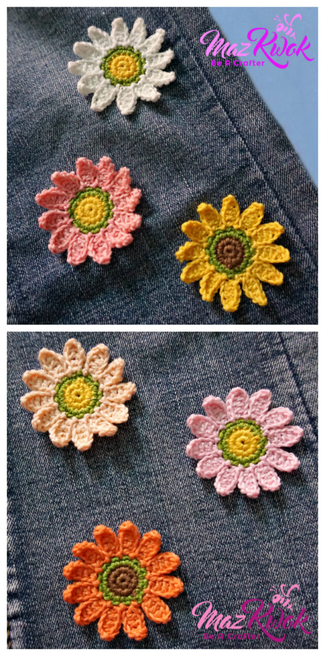crochet daisy